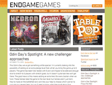Tablet Screenshot of endgamegames.com